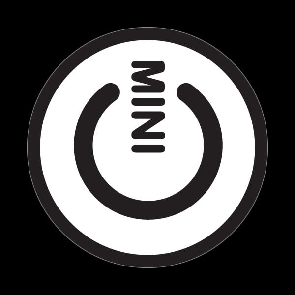 ゴーバッジ(ドーム)（CD0980 - MINI POWER WHITE） - 画像1