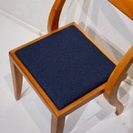 ACTUS アクタス porada ポラダ ARLEKIN アーレキン ダイニングチェア アームレス チェア 椅子 ファブリック チェリー材 イタリア製 ヴィンテージ ミッドセンチュリー ラグジュアリー