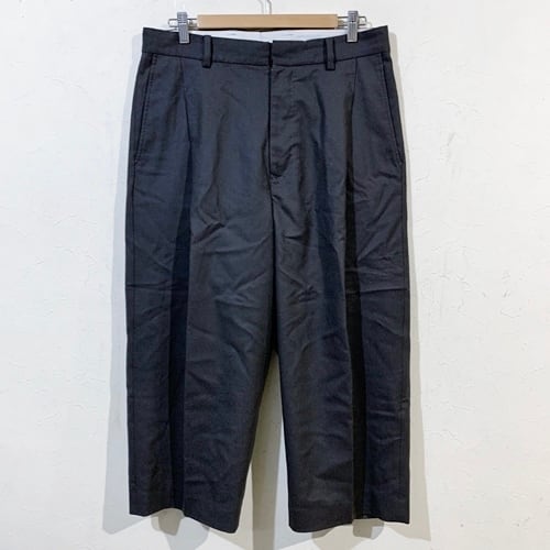 URU ウル 19AW WOOL1TUCKPANTS ウール1タックパンツ スラックス 2 ブラウン | ブランド古着brooch powered by BASE 珍しい 1 19aw uru テーラードジャケット