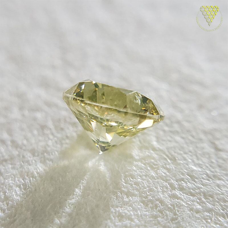 未使用 ０．７５２ct ＦＡＮＣＹ ＬＩＧＨＴ ＹＥＬＬＯＷ Ｉ１