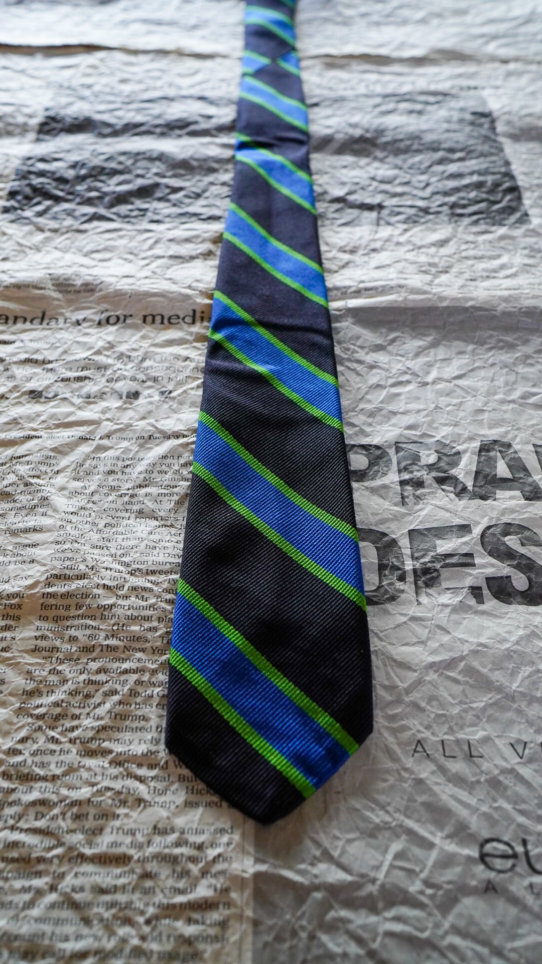 1960s】BROOKS BROTHERS ブルックスブラザーズ レップタイ 《黒タグ