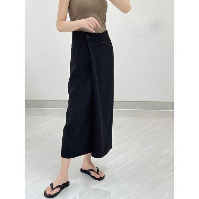 アシンメトリーハイウエストスカート　00784