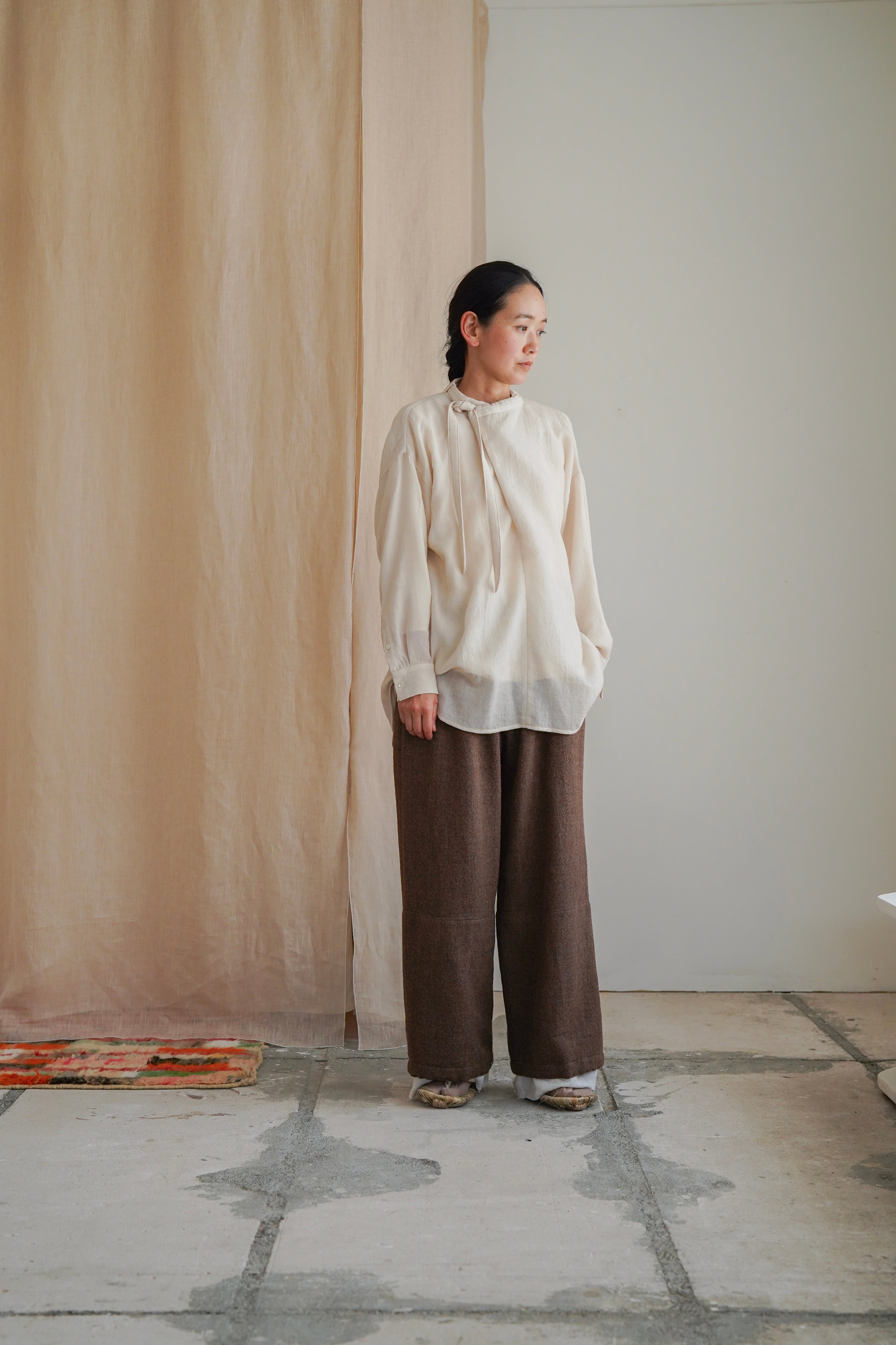 予約販売:Tie Blouse