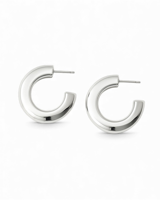 Theo IV earrings〈Silver〉