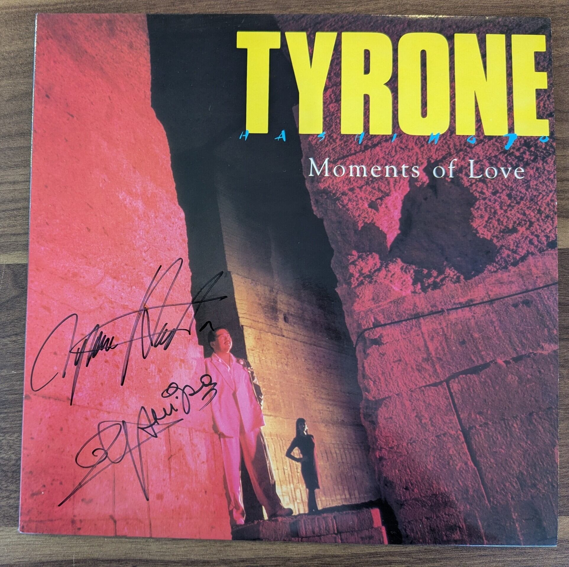 Tyrone Hashimoto「Moments Of Love」：LPレコード Tyrone Hashimoto「Moments Of Love」：LPレコード | 音とこだま