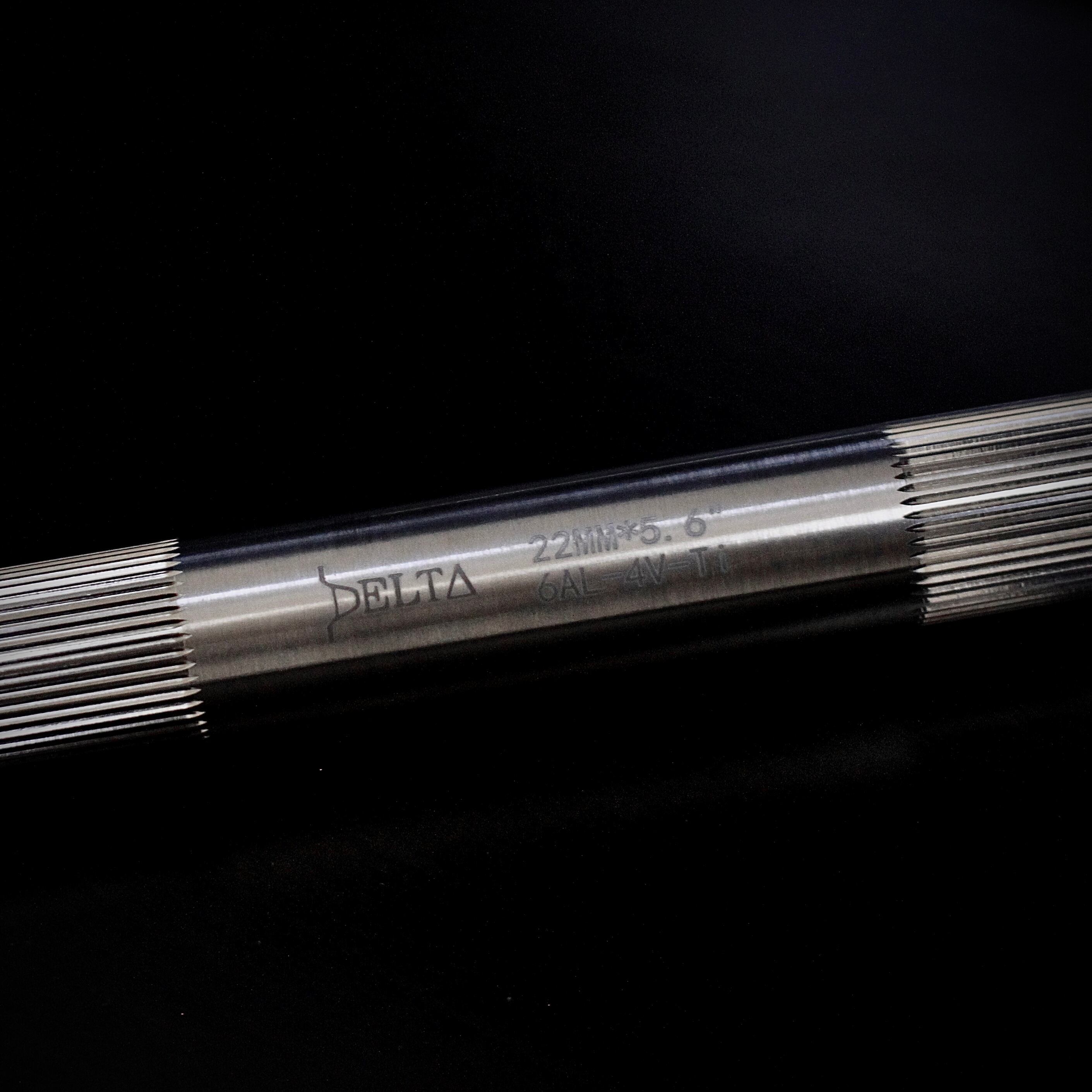 DELTΔ TITANIUM CRANK SPINDLE (22MM) | ÐELTΔ