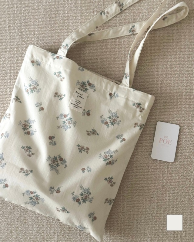 フラワートートバッグ