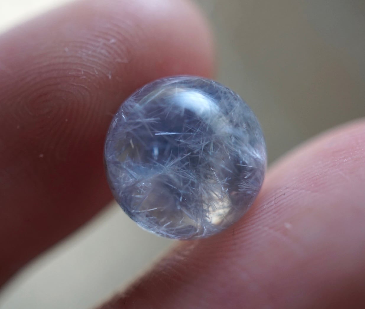 M*l様 WO1235 高品質 貫入水晶入りデュモルチェライトインクォーツ ルー W1074 高品質もふもふ デュモルチェライトインクォーツ | WIMPERONLY