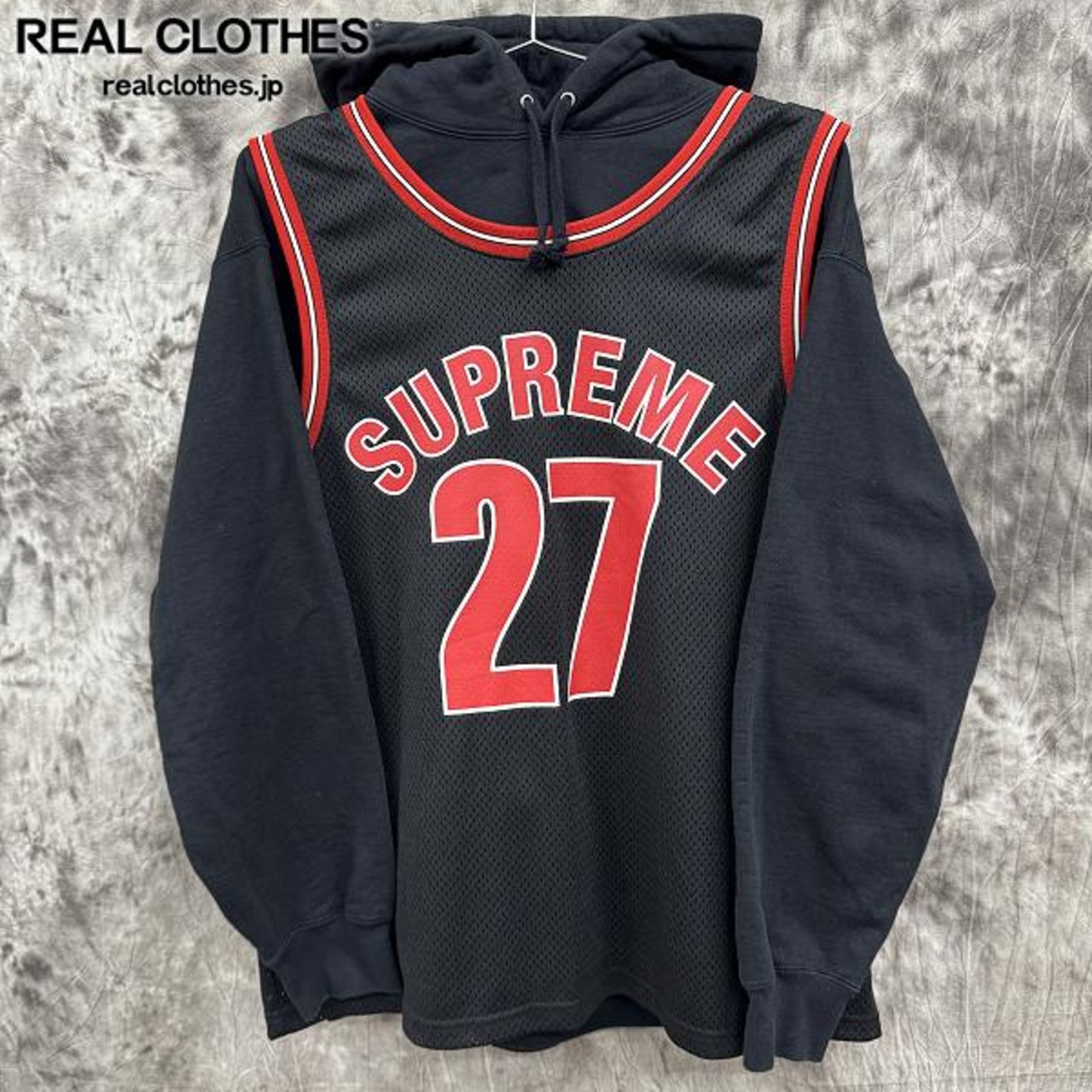 Supreme/シュプリーム【21SS】Basketball Jersey Hooded Sweatshirt 