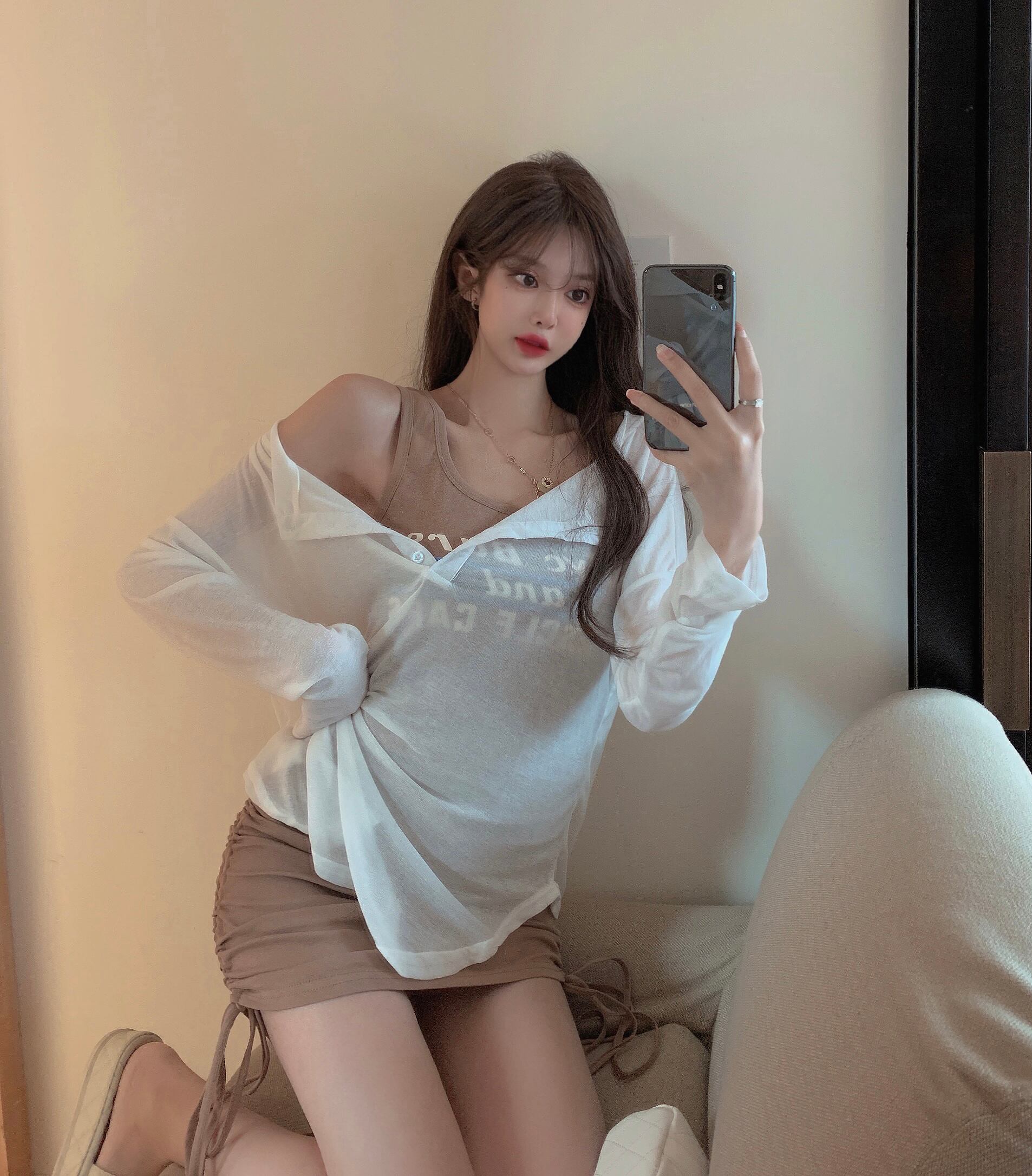 ドレス サマーショートスカート ウェスト薄手 夏物 ヨーロピアン ブラックストロベリース46278518882