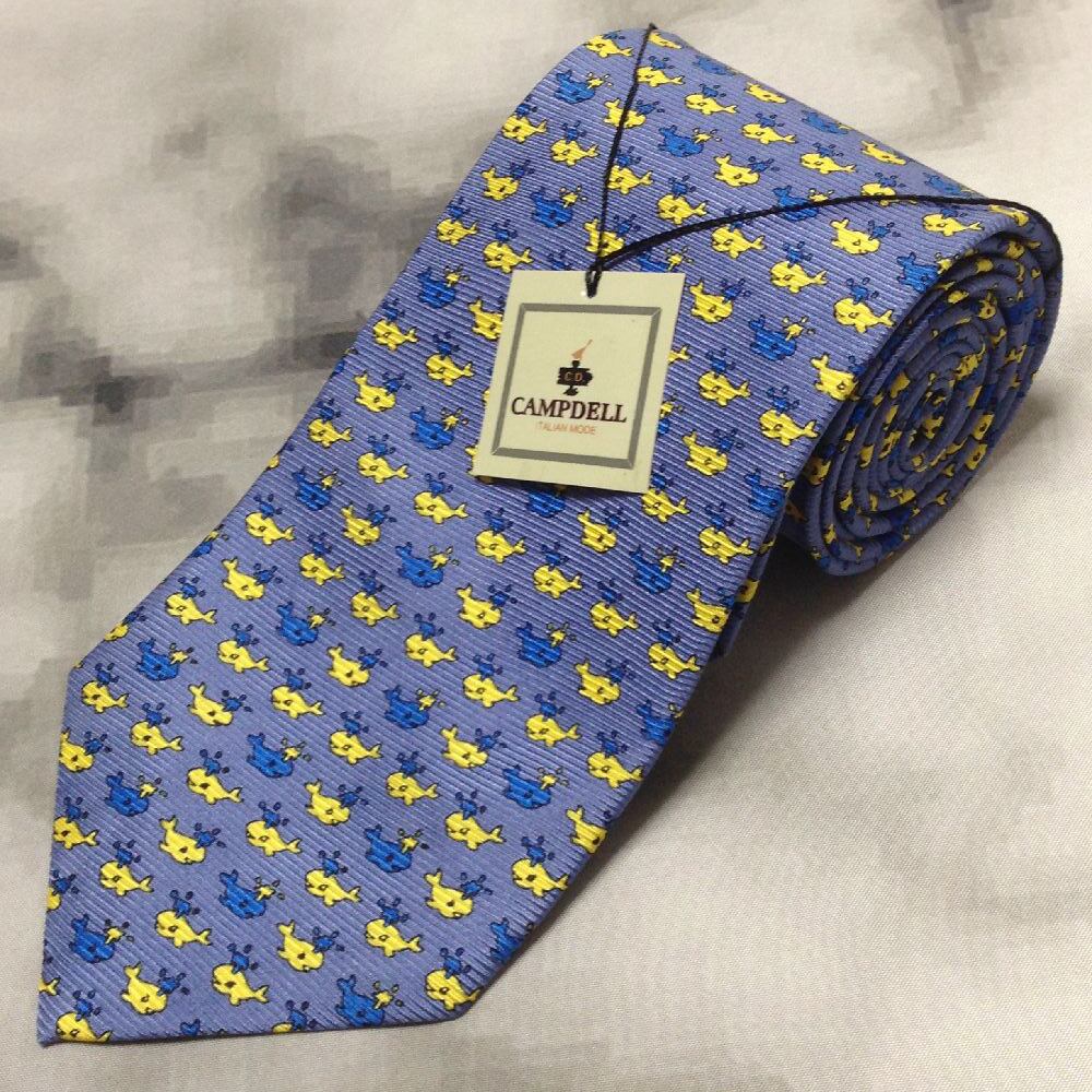 フェラガモ ネクタイ アニマル柄 かわいい 未使用 サルバトーレ