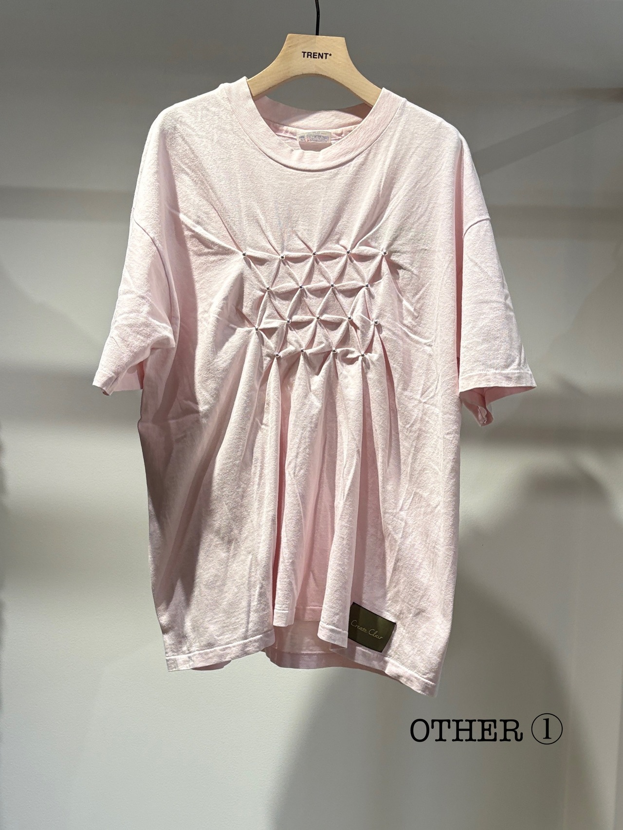 【26SS】Create Clair クリエイトクレイル / REMAKE T-FRONT - 1