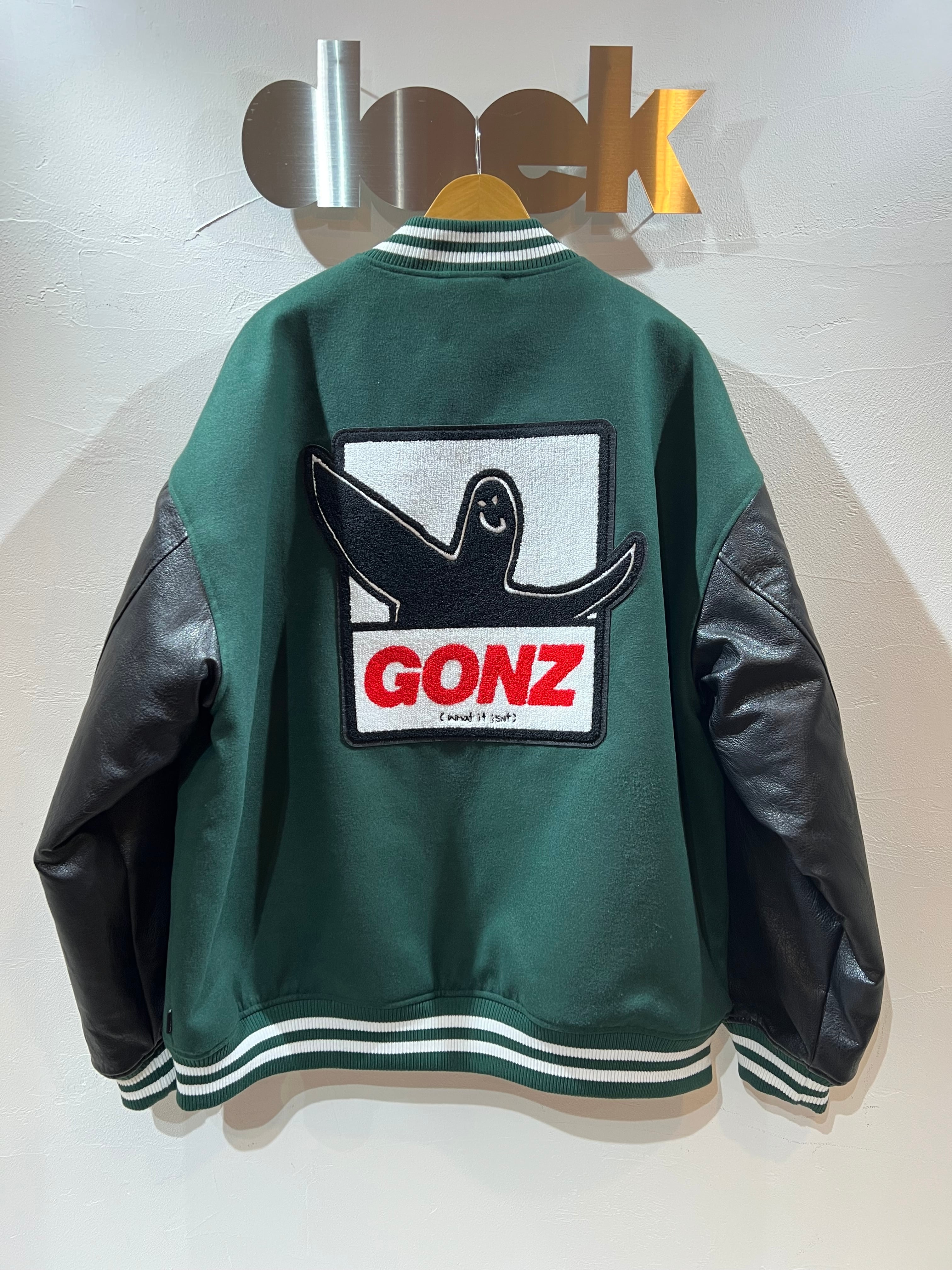 MARK GONZALES マークゴンザレス スタジャン GONZ LOGO STADIUM JACKET 