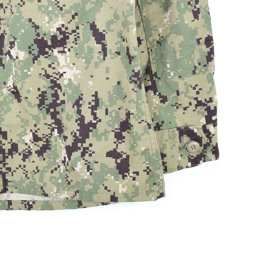 U.S.NAVY 米軍 NWU タイプ3 ジャケット 森林型 デジタルカモ リップス