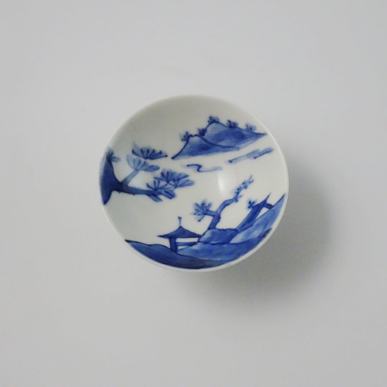 有田焼 匠の蔵 平盃(小) 山粋(1ヶ入ダンボール)