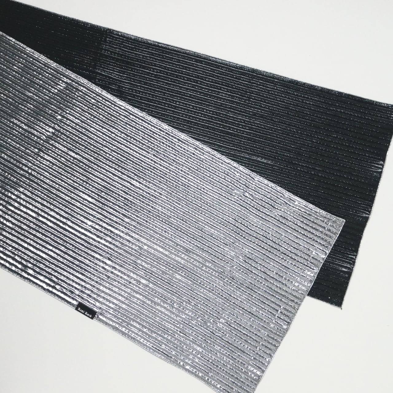 兵児帯「ギラヘコ」II シルバー×ブラック | Rumi Rock Store