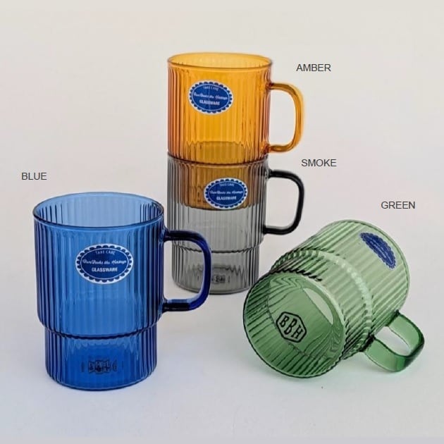 BOROSILICATE STACKING MUG | BamBooks the Heritage
