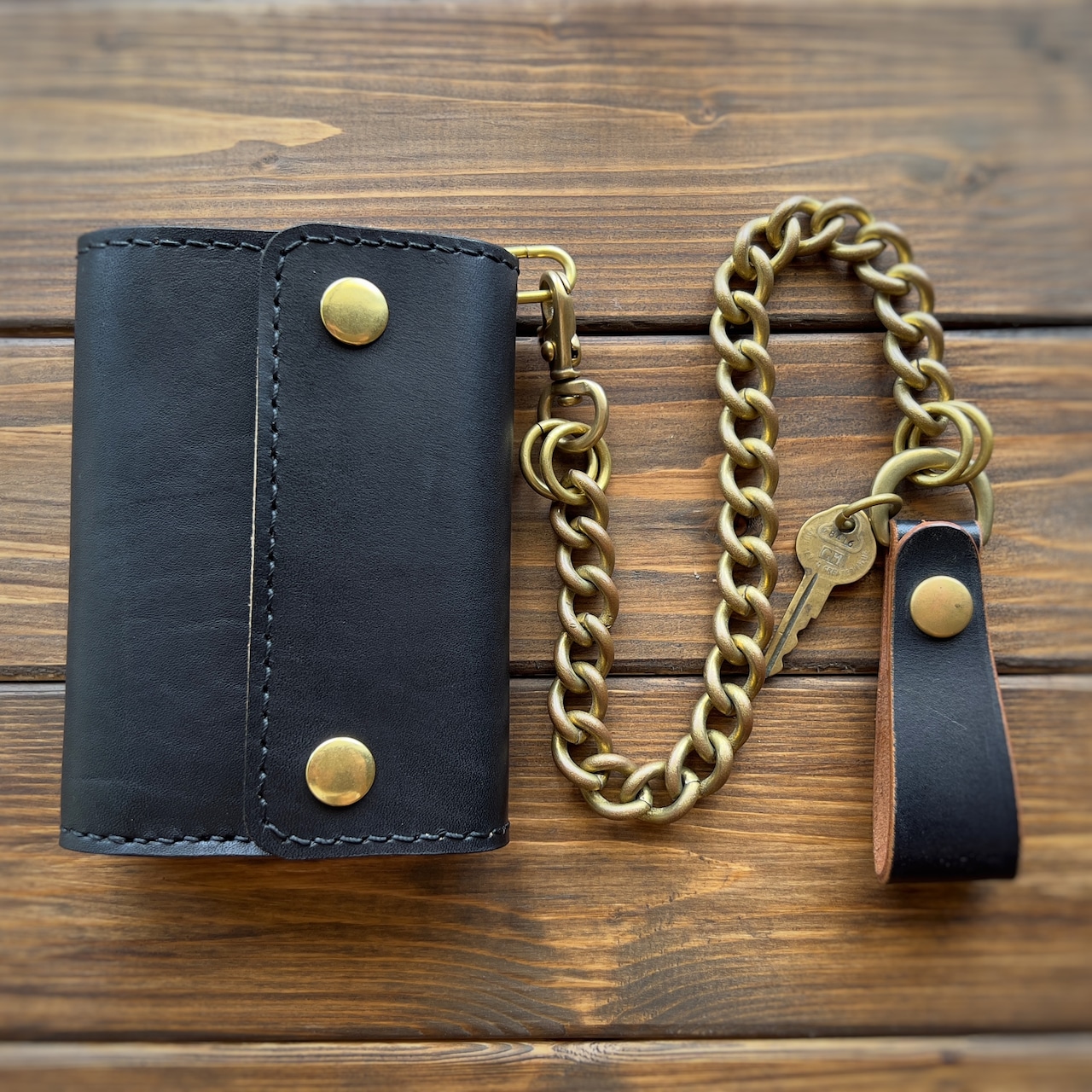 【カスタムオーダー Trucker Wallet-10】