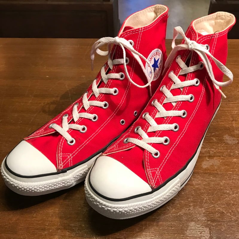 赤色 コンバース オールスター USA製 6 1/2インチ RED