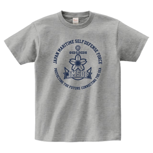 JMSDF ＴシャツB グレーネイビー}