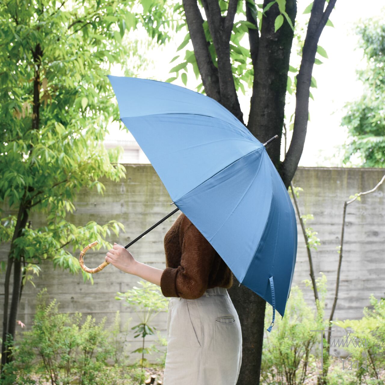 大森商店 折り畳み 日傘 キャメル compact type – 大森商店