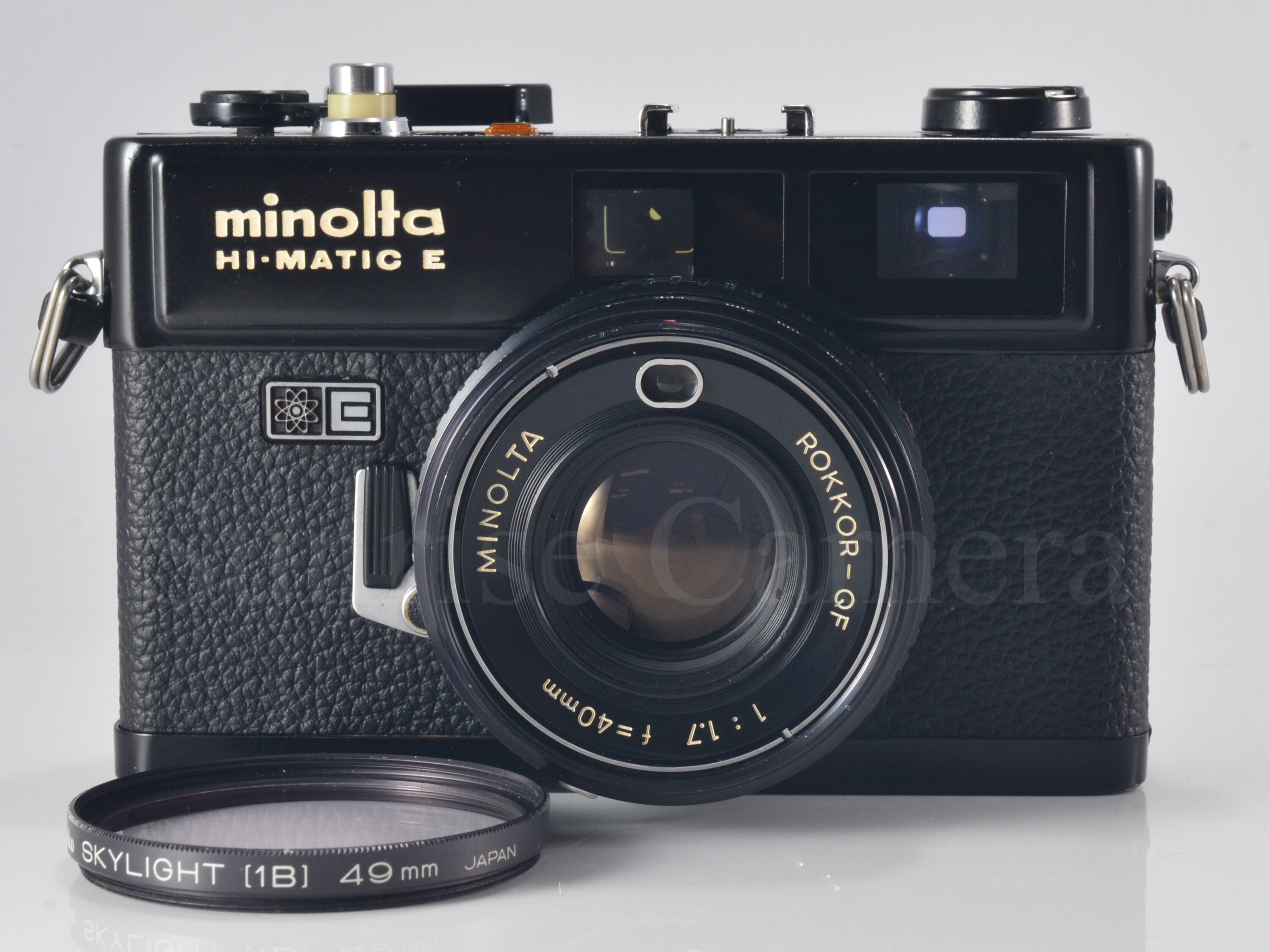 MINOLTA Hi-MATIC E ブラック / ROKKOR 40mm F1.7 ミノルタ (55520