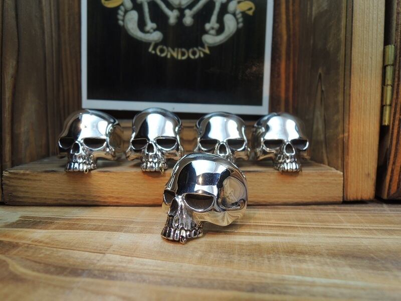 クレイジーピッグ CrazyPig 27 LARGE EVIL SKULL RING K18 Fang クレイジーピッグ CrazyPig 27 LARGE EVIL SKULL RING K18 Fang