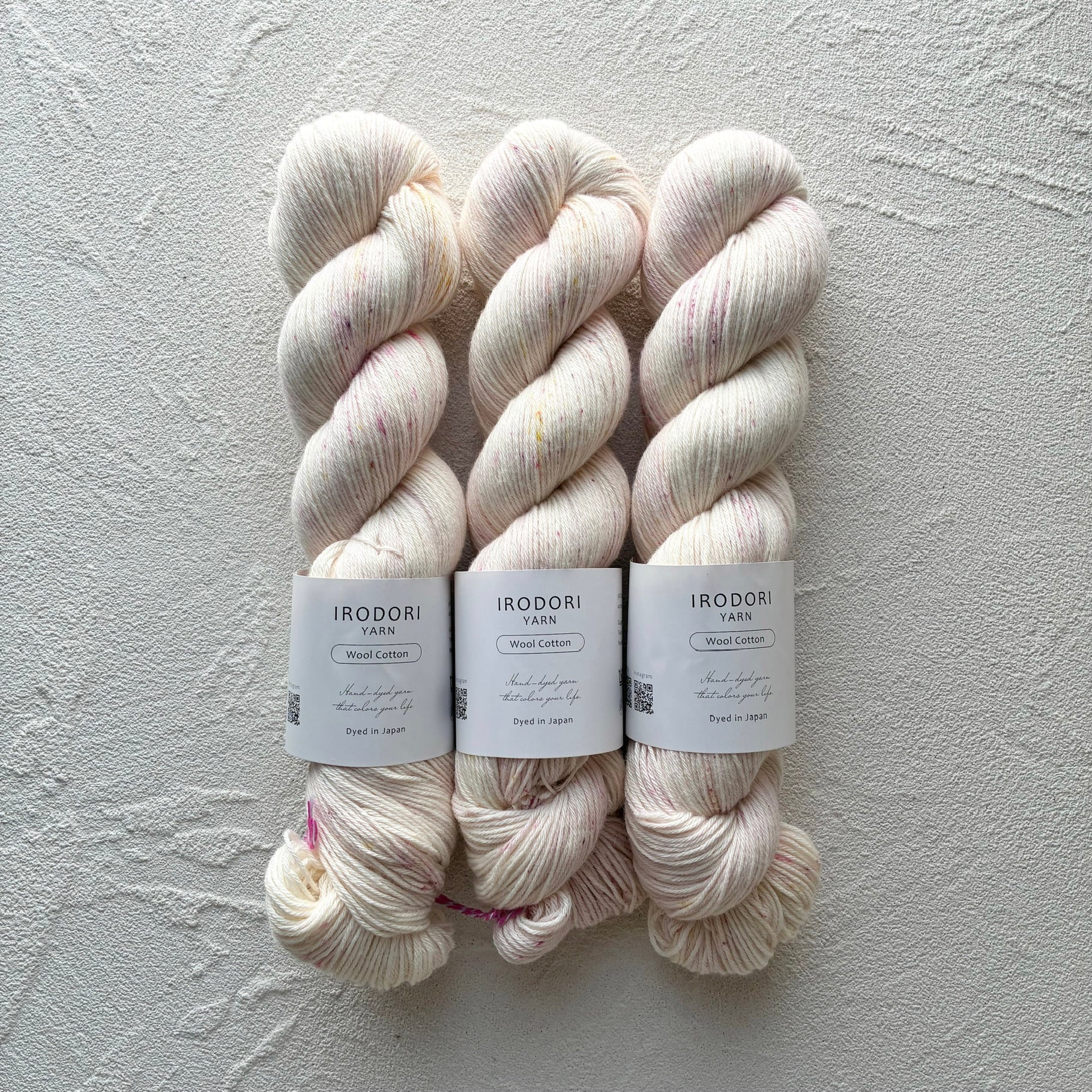 Wool Cotton | IRODORI YARN | 手染め毛糸と編み物のオンラインショップ