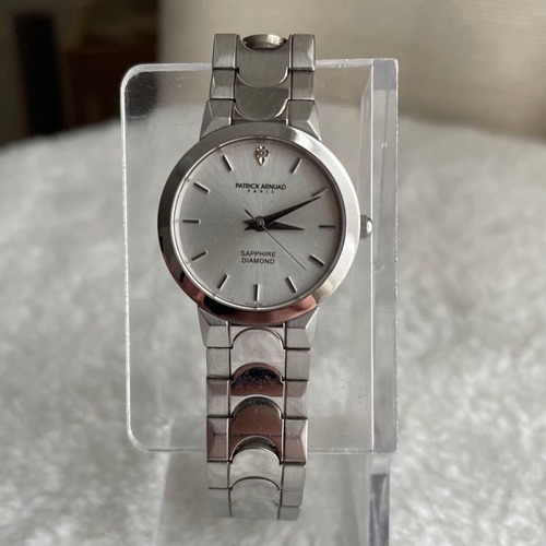 PATRICK ARNUAD PARIS サファイアダイヤモンド腕時計 #835