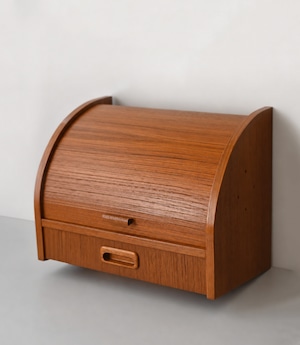 Wall shelf with tambour door and drawer / SF111