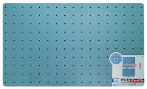 【数量限り】オーエ フロウ ラバー風呂すのこ ロング 60×100cm ブルー 防カビ加工 滑りにくい