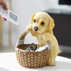 小物入れ　カゴ　インテリア　籠　かご　小物入れ　犬　キートレイ　キャンディーディッシュ　ストレージキーボウル　ジュエリーホルダー　かわいい