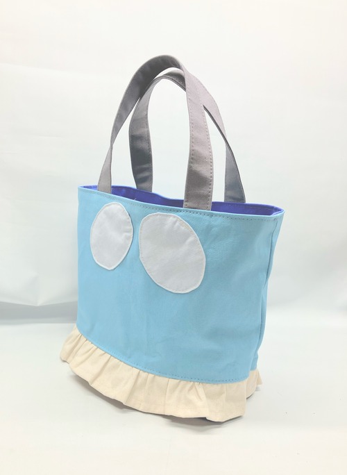 ミズクラゲ　クラゲ  トートバッグ　帆布｜とりさん工房ーかわいいハンドメイドポーチ