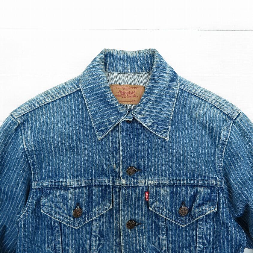 1980's Levi's リーバイス 70506 4ポケット ストライプ デニム ...