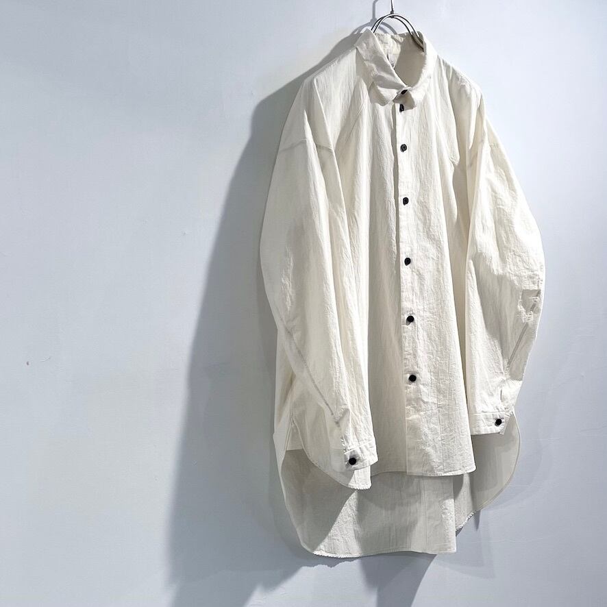 【未使用に近い】firmum フィルマム　シャツ　白　S