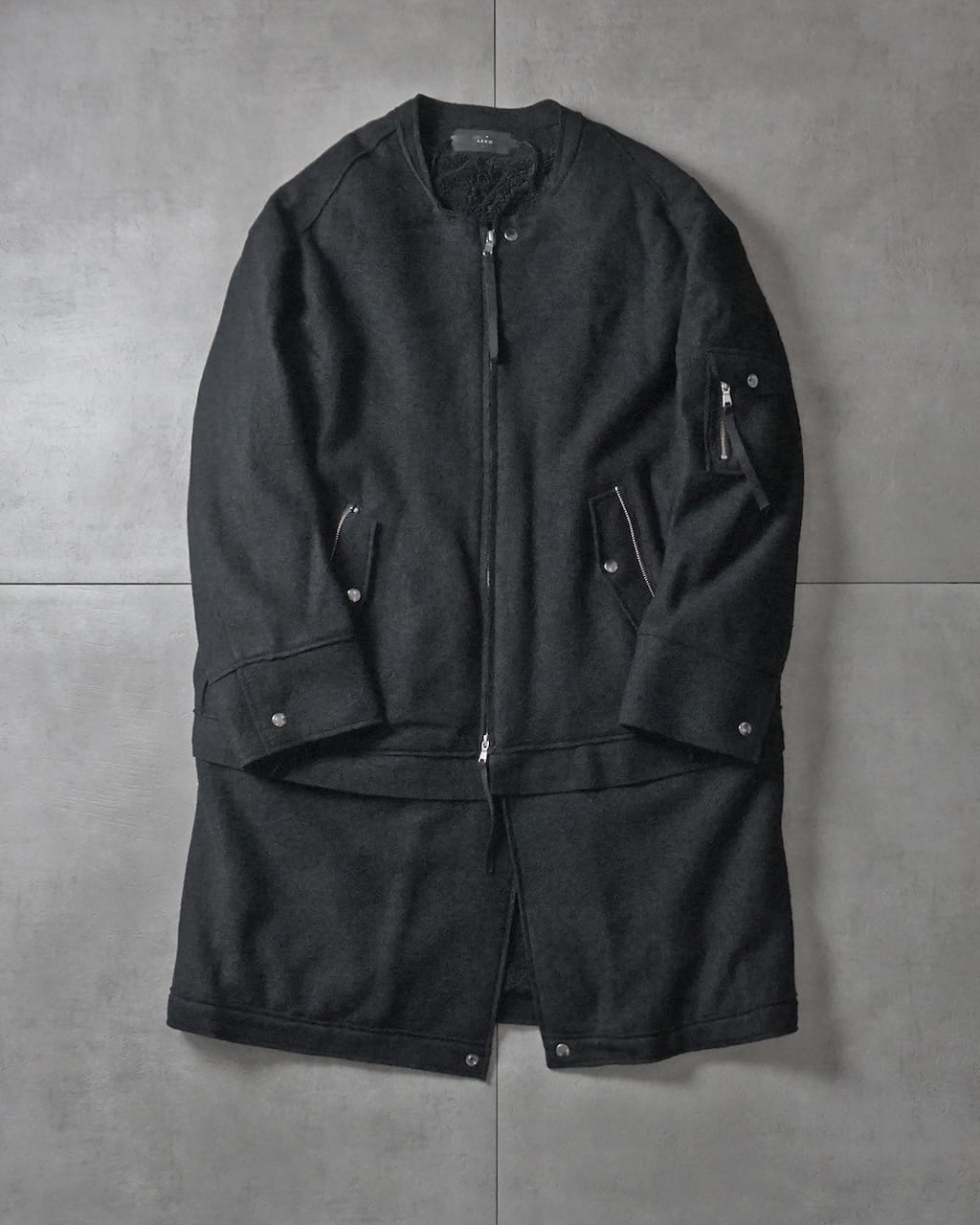 ASKYY / CONVERTIBLE BOMBER JACKET / OVER