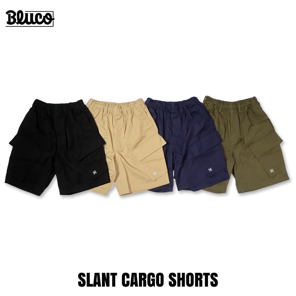 BLUCO(ブルコ) OL-45-001 STRETCH EASY WORK SHORTS 4色(AIR FORCE