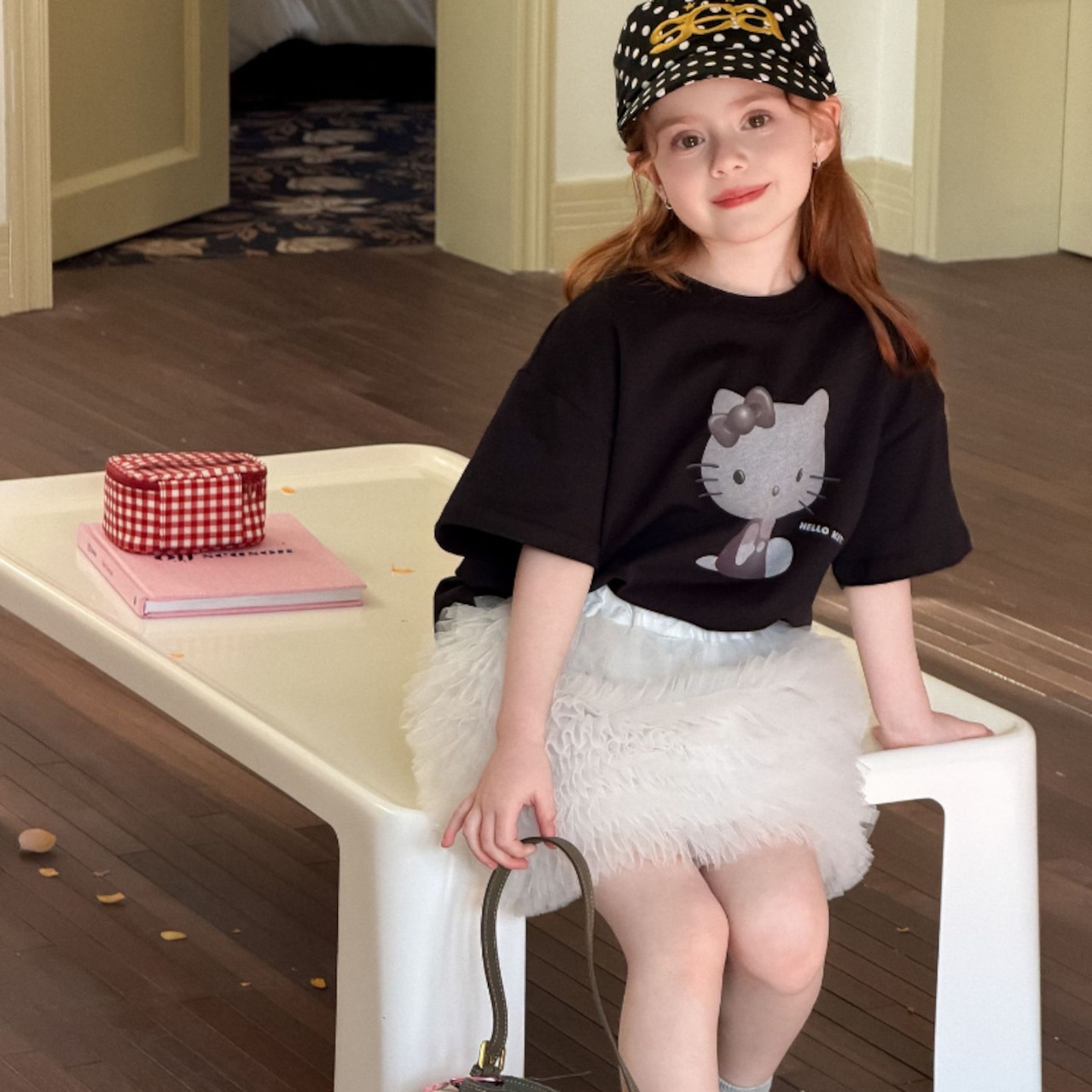 春ハイウエスト多重チュールスカート