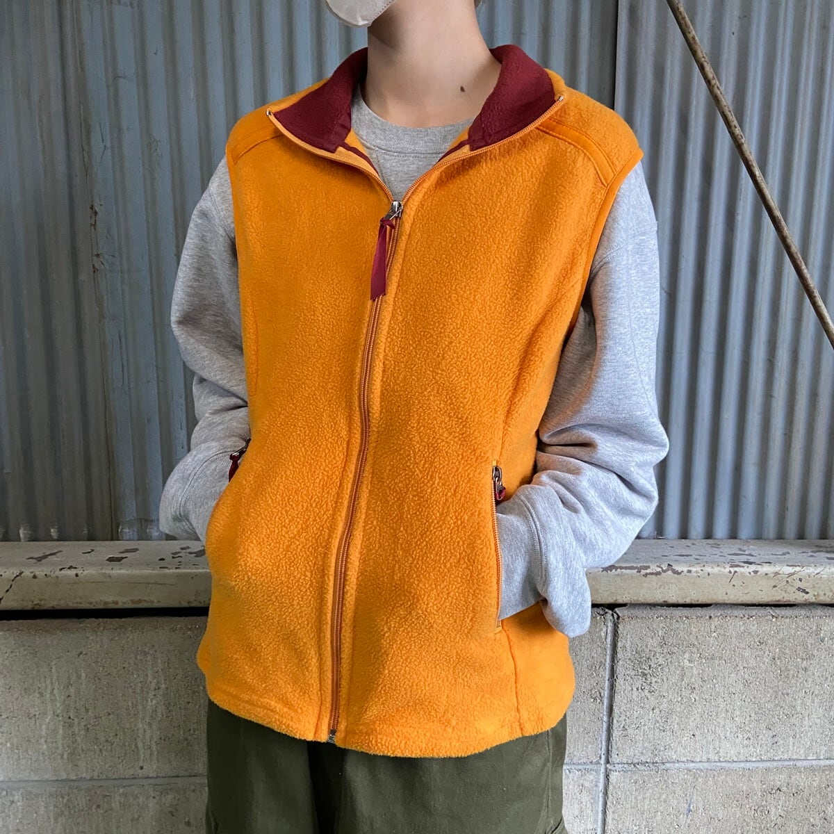 00年代 USA製 patagonia パタゴニア シンチラ フリースベスト 