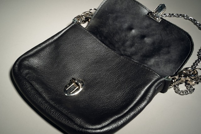90s HARLEY-DAVIDSON® Official Studded Leather Mini Shoulder