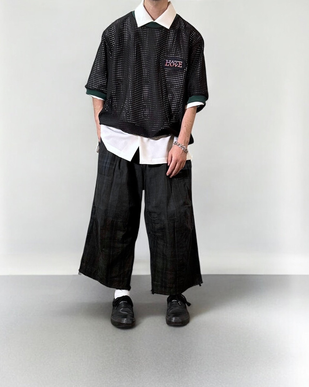 MK26S-C-23  TIME LEAP-TEE  #BLK