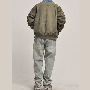 ウォッシュライト ブルーダメージ デニムパンツ N3427