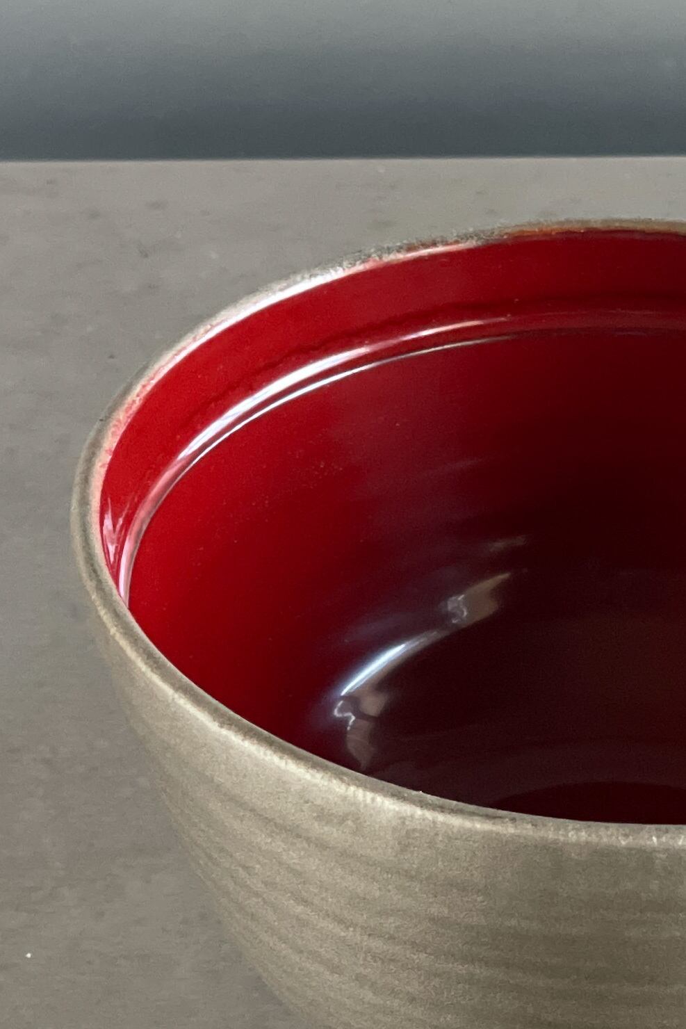 蓋碗 (銀朱/錫) 漆器 土井宏友作品 DH2308_01 | web-shop MITATE