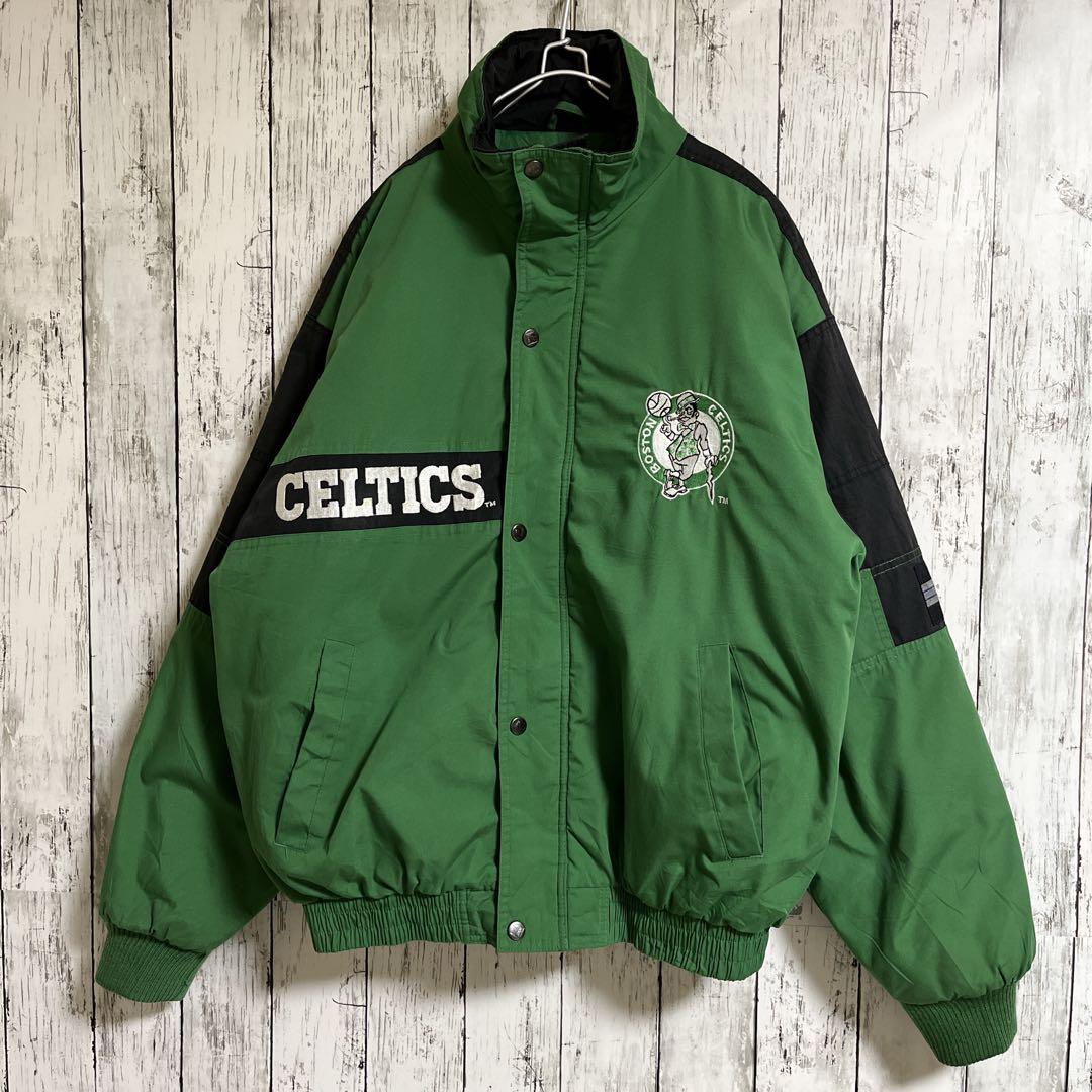 CELTICS ナイロンスタジャン XXXL NBA 90s オールドナイキ NBA公式