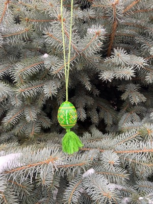 装飾用プィサンカ（イースターエッグ）　コロミヤ博物館モデル