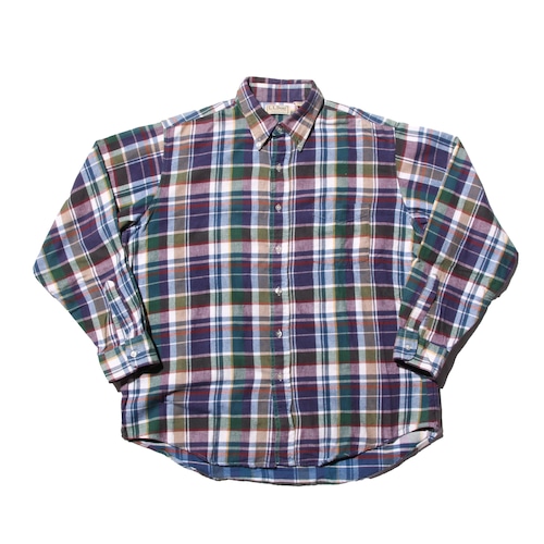 L.L.Bean 80sVintage CheckShirt