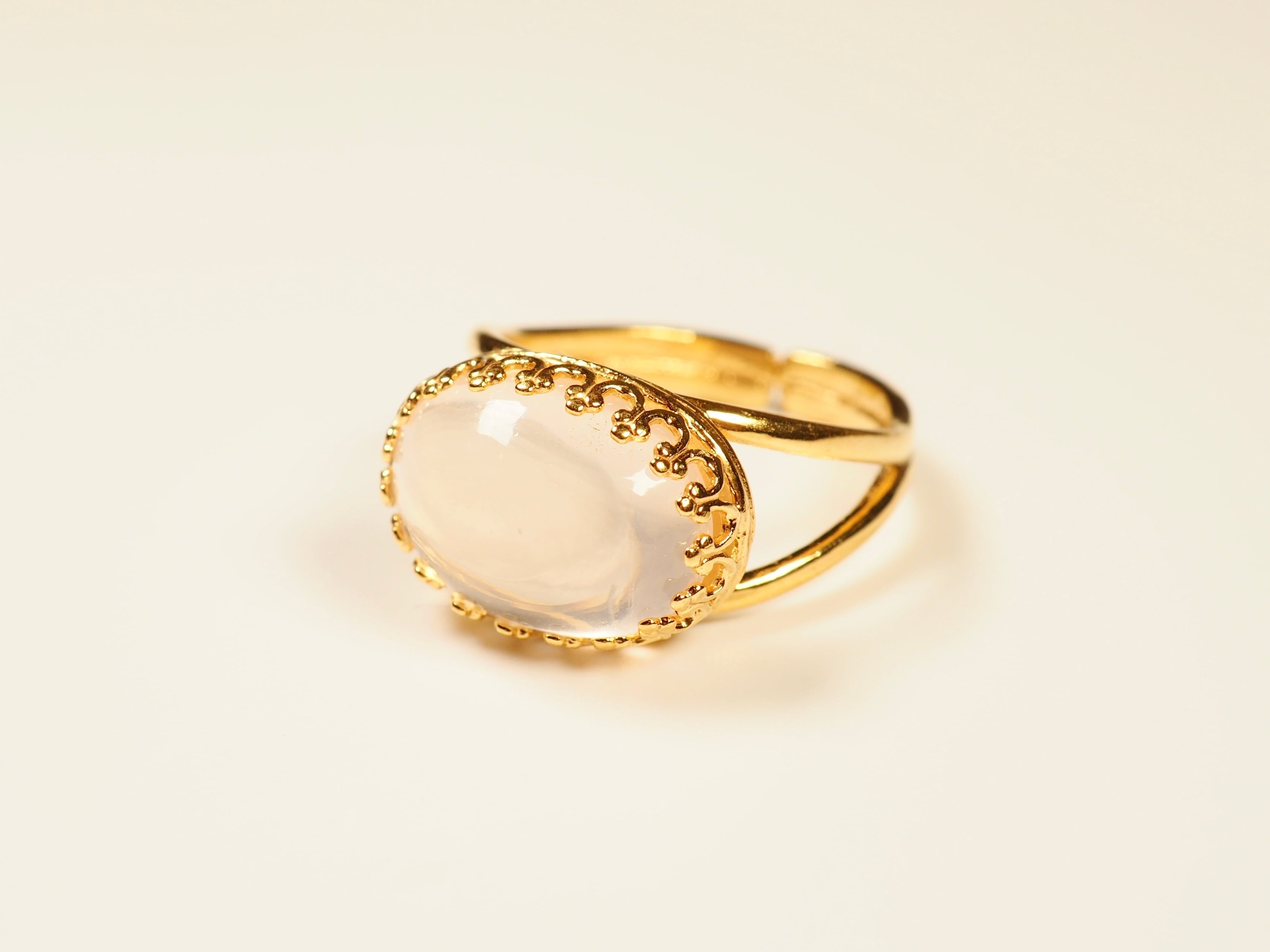 【スターローズクォーツ】ヴェルメイユリングL