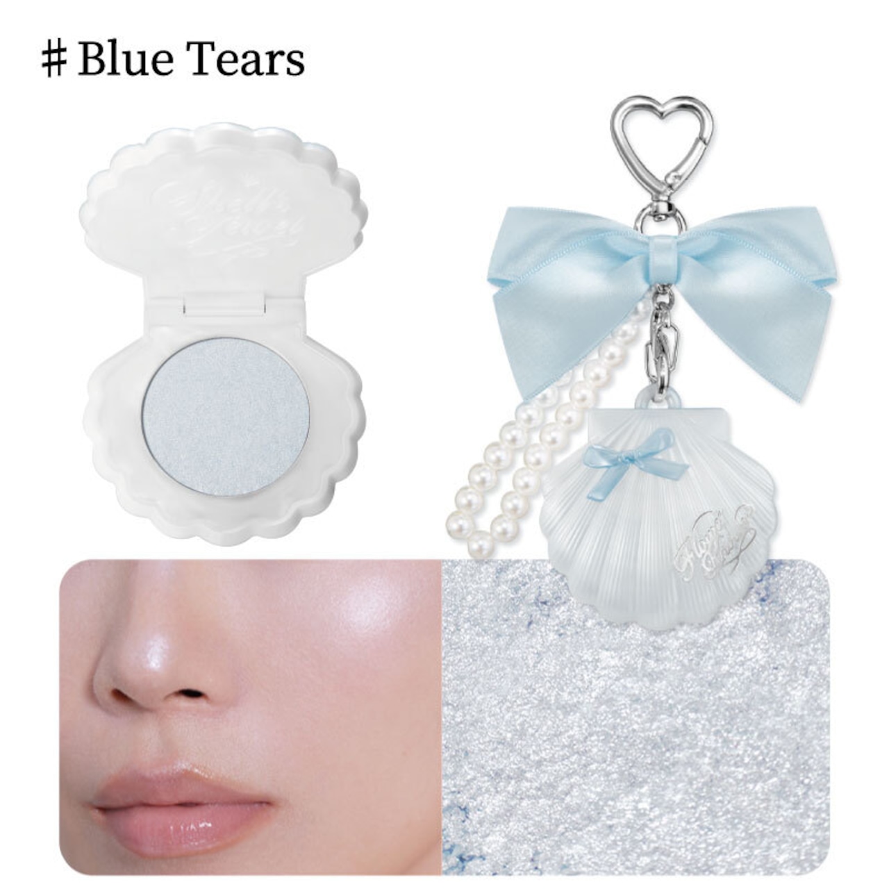 FlowerKnows(フラワーノーズ) シェルズジュエルコレクション ハイライターバーム&チャームセット