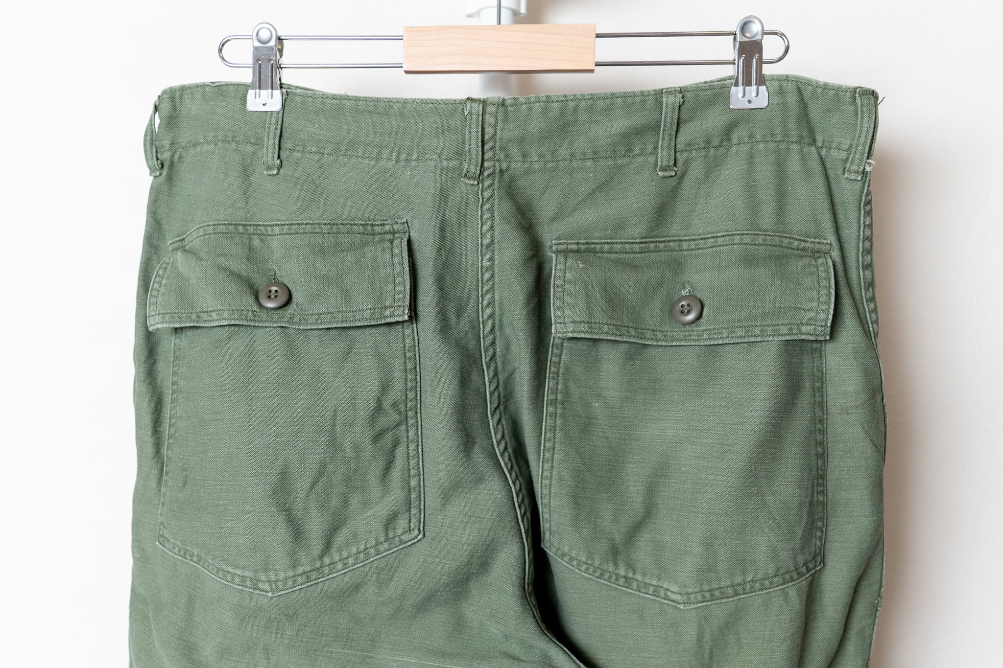 38×35】U.S.Army Utility Trousers OG-107 実物 米軍 ベイカーパンツ 