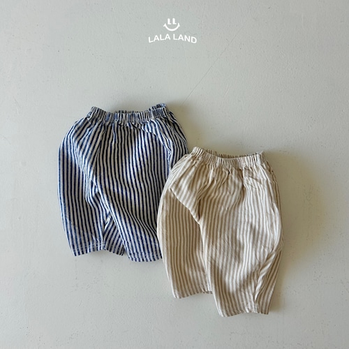 【予約　2024 spring】bebe：baguette pants〔バケットパンツ〕　lalaland